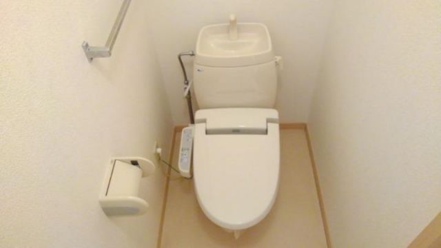 東武日光線 幸手駅 徒歩15分 2階建 築30年のトイレ写真
