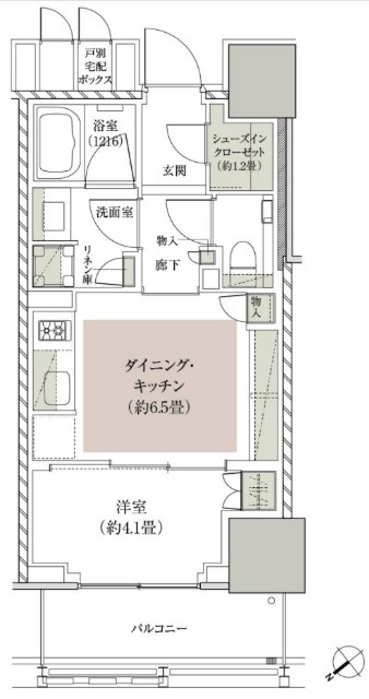ザ・パークハウス麹町レジデンスの間取り写真