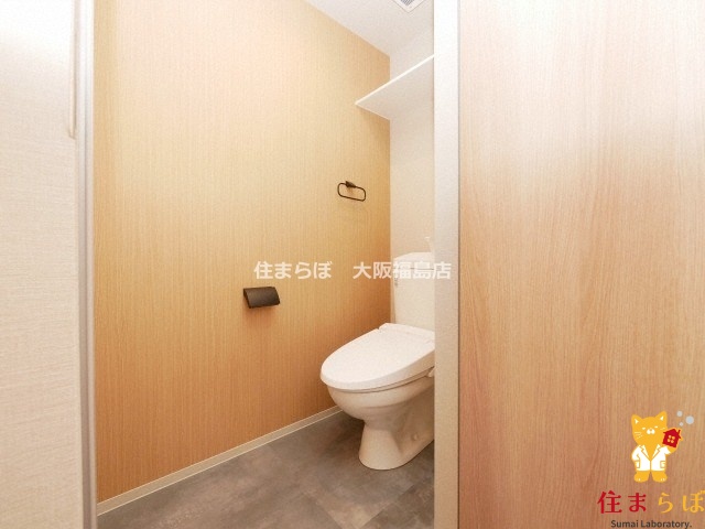 ＪＲ大阪環状線 弁天町駅 徒歩7分 4階建 築7年のトイレ写真