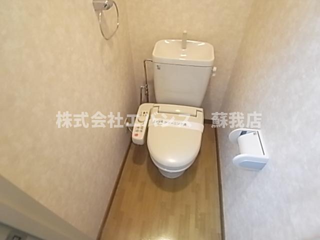 トイレ　ゆったりとした空間のトイレです