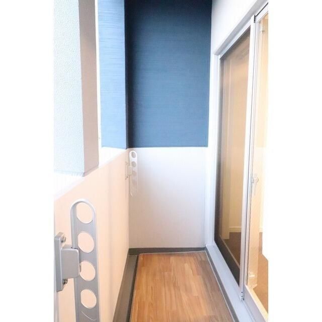 バルコニー　落ち着いた時間を過ごせるバルコニーです