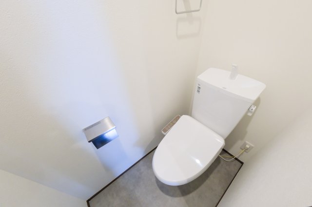 トイレ　ゆったりとした空間のトイレです