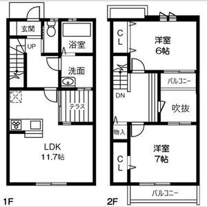 Maison Legame Aの間取り写真