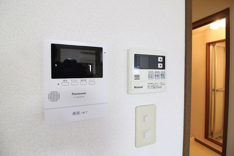 セキュリティ　TVインターホンで防犯面も安心