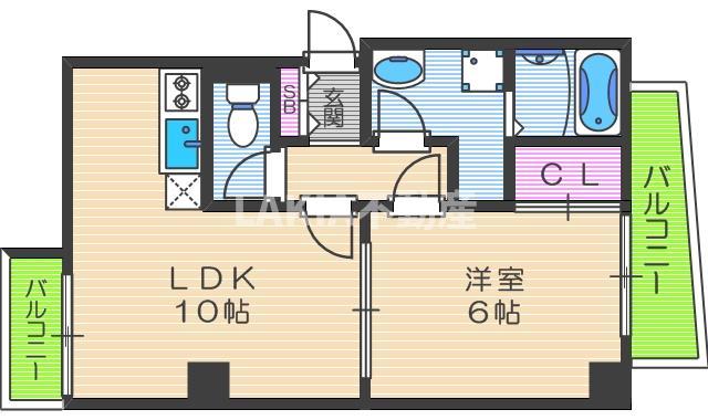 グレースKの間取り写真