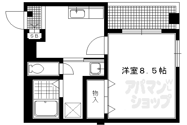 メゾン青龍館の間取り写真