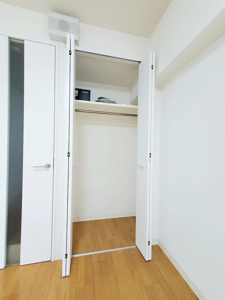 収納　たっぷりとした収納スペースです