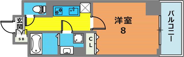 ボンニー元町の間取り写真