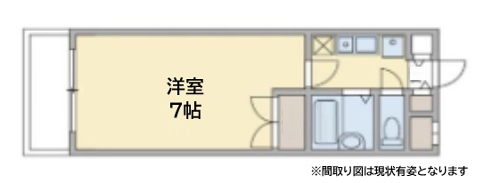 ブランシュド離宮の間取り写真