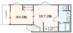 MELDIA蒔田の間取り写真