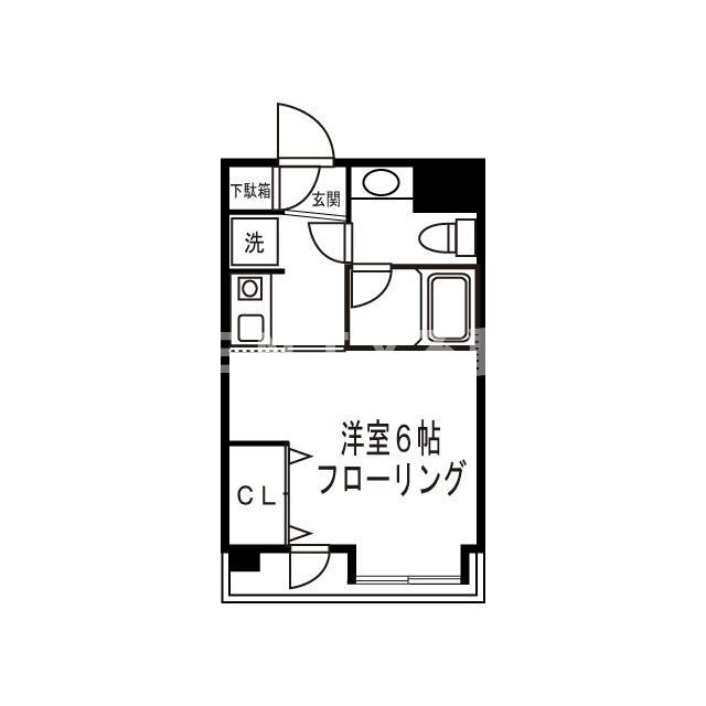 アソシエール糀谷の間取り写真