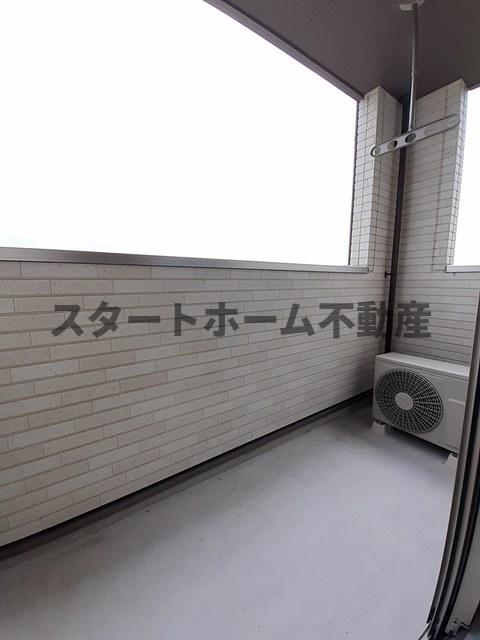 バルコニー　落ち着いた時間を過ごせるバルコニーです