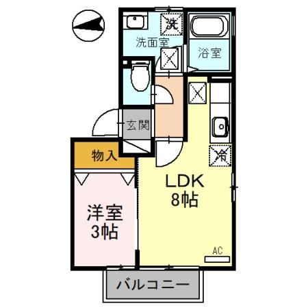フェリーチェ オーの間取り写真