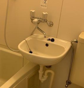 洗面設備　コンパクトで使いやすい洗面所