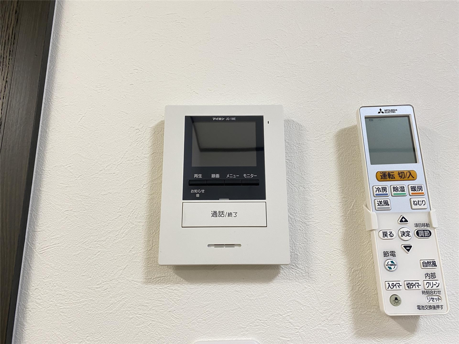 セキュリティ　モニタ付インターホン