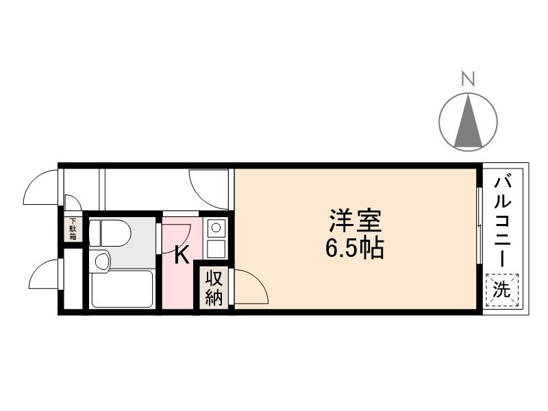 オーレックス郷東の間取り