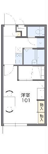 レオパレスパルの間取り