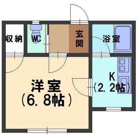 ヘルシー御所の間取り