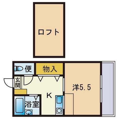 セイントヴィラ新宮の間取り