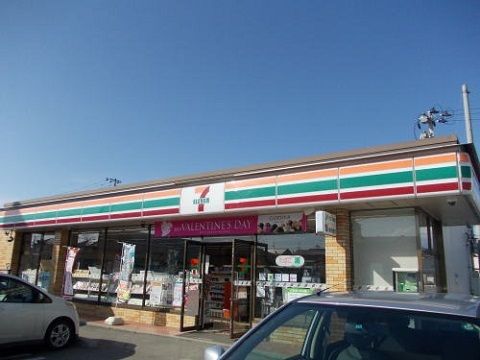 【郡山市日和田町のアパートのコンビニ】