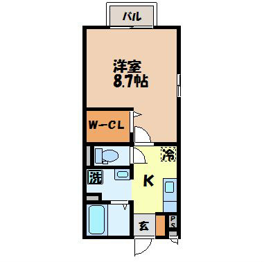 【エーデルハイム吉村　IIIの間取り】