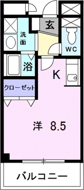 リーヴァ神石の間取り