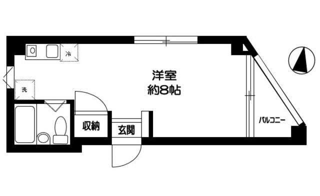 シャトー白馬の間取り