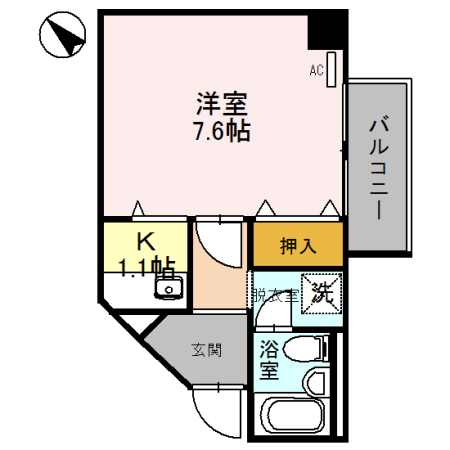 ナヴィール箕面の間取り