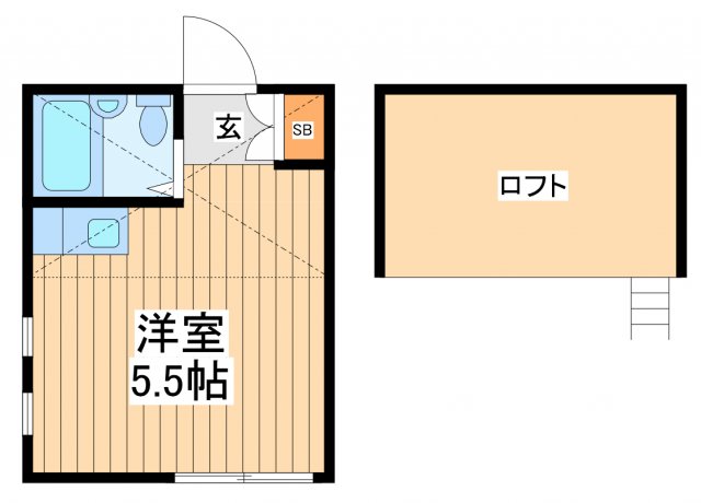 【アイカーサ川崎の間取り】