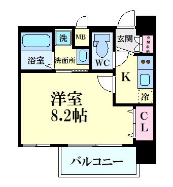 ファーストフィオーレ吹田ドマーニの間取り