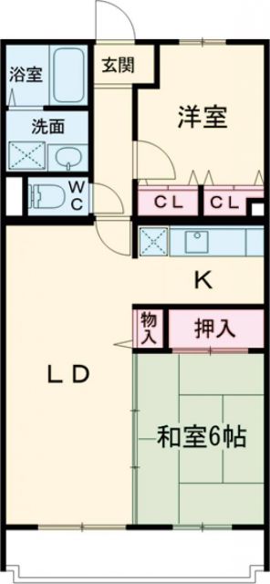 ディーズコートの間取り