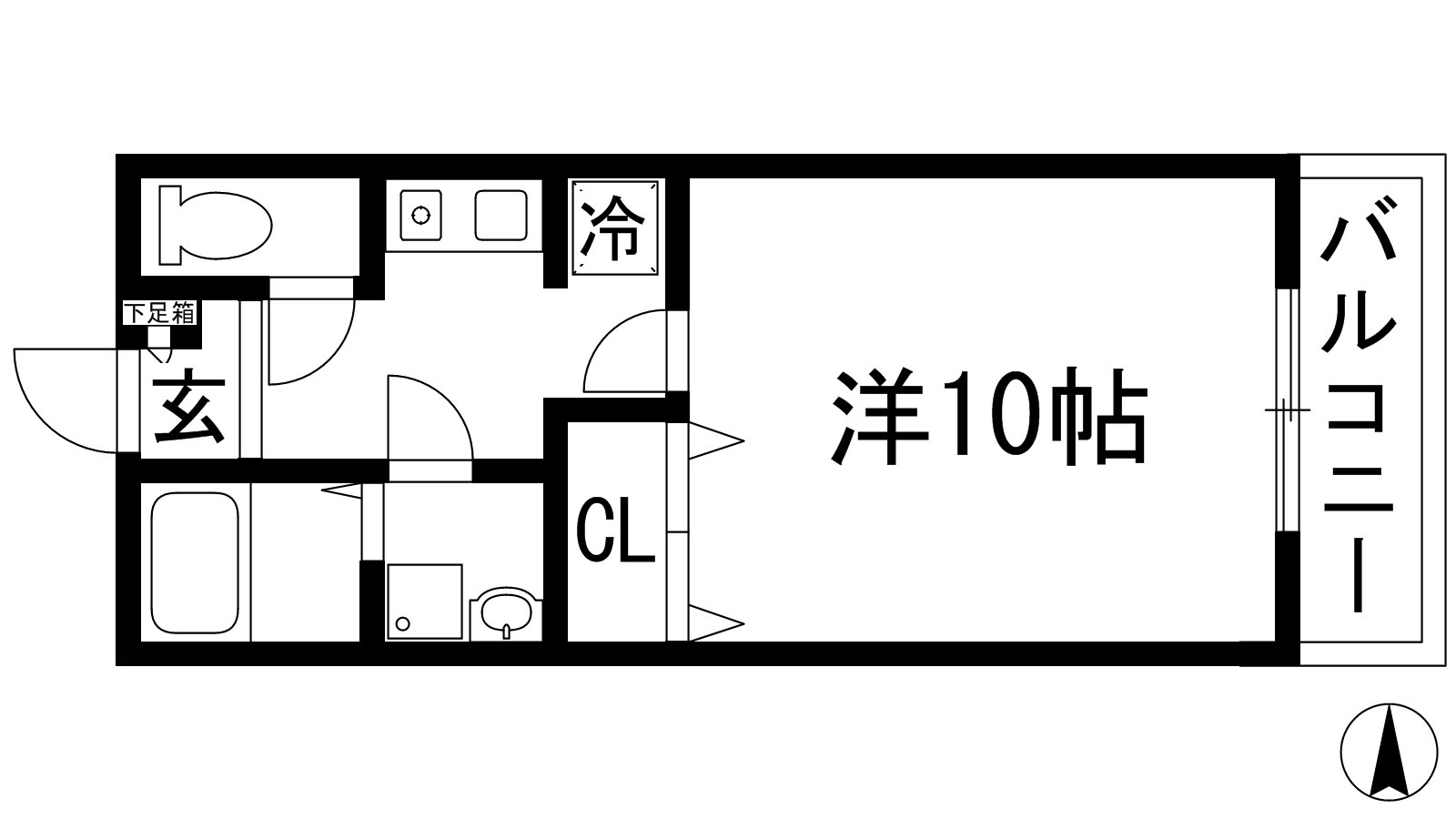 【ロイヤルキャッスルの間取り】