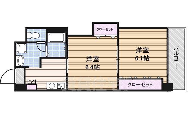 プレステージ名古屋の間取り