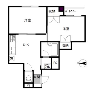 ライオンズマンション田園調布の間取り