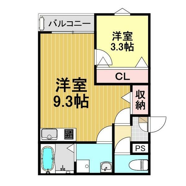 LECOCON津島IIIの間取り