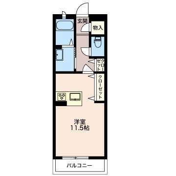 ファミール若松町の間取り