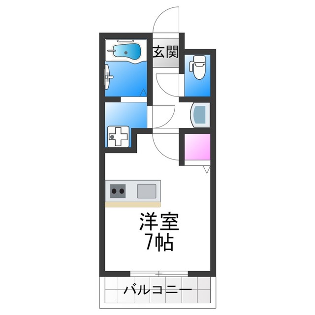 ウエストランドKの間取り