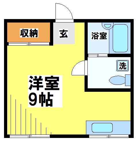 調布市上石原のアパートの間取り