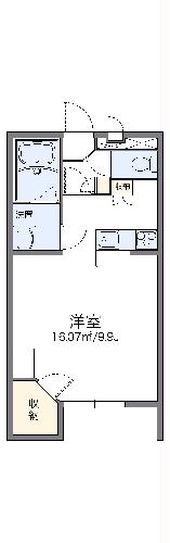 レオパレスルミエールの間取り