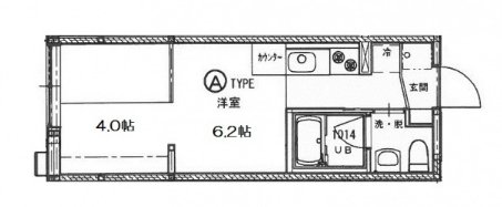 リヴィエール戸坂Iの間取り