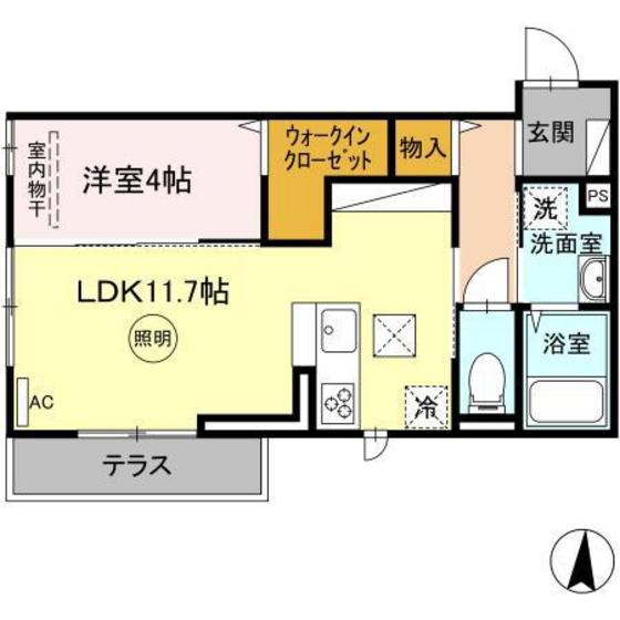 グラン　ボナールの間取り