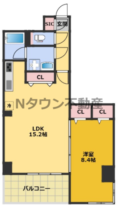 ロイヤルカーサ千種の間取り