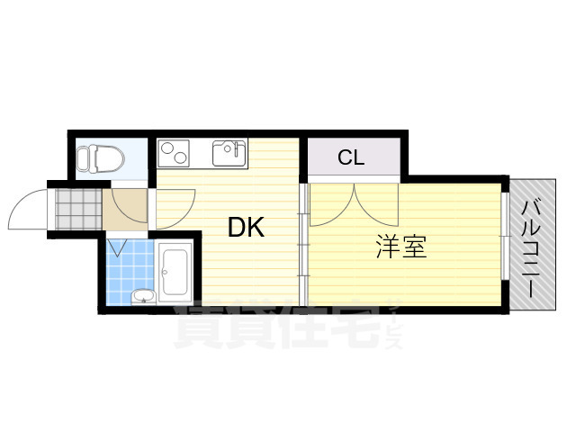 リレックス上住吉の間取り