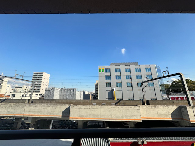 【豊中市岡町北のマンションの眺望】