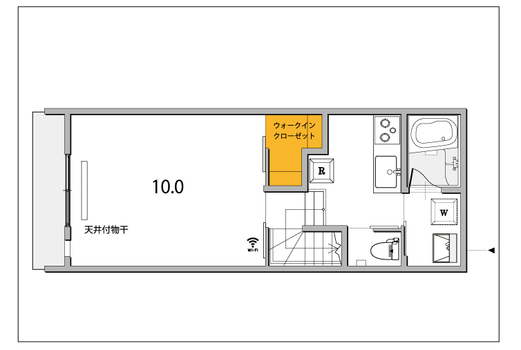 クレアージュの間取り