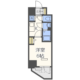 プレサンス天満橋チエロの間取り