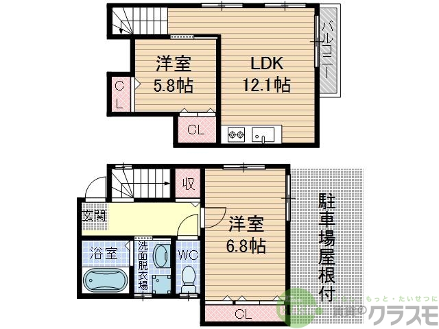 【茨木市耳原のその他の間取り】