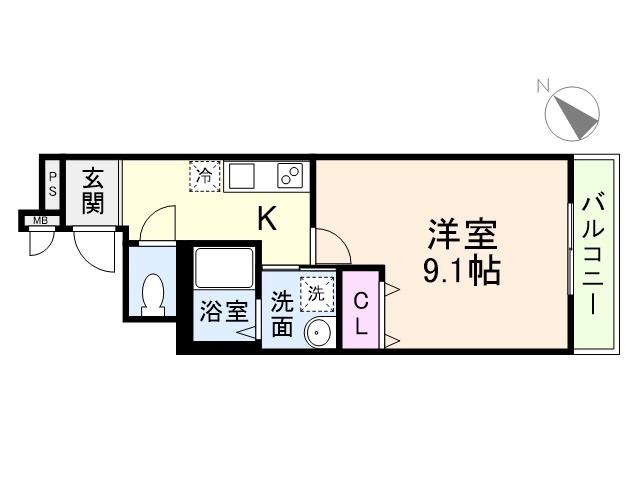 フジパレス高石綾園の間取り