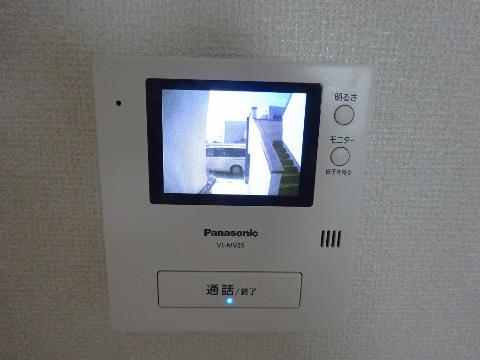 ジラソーレ田村　セキュリティ　カメラ付インターホン