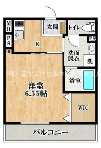 EXハイツ田井城の間取り